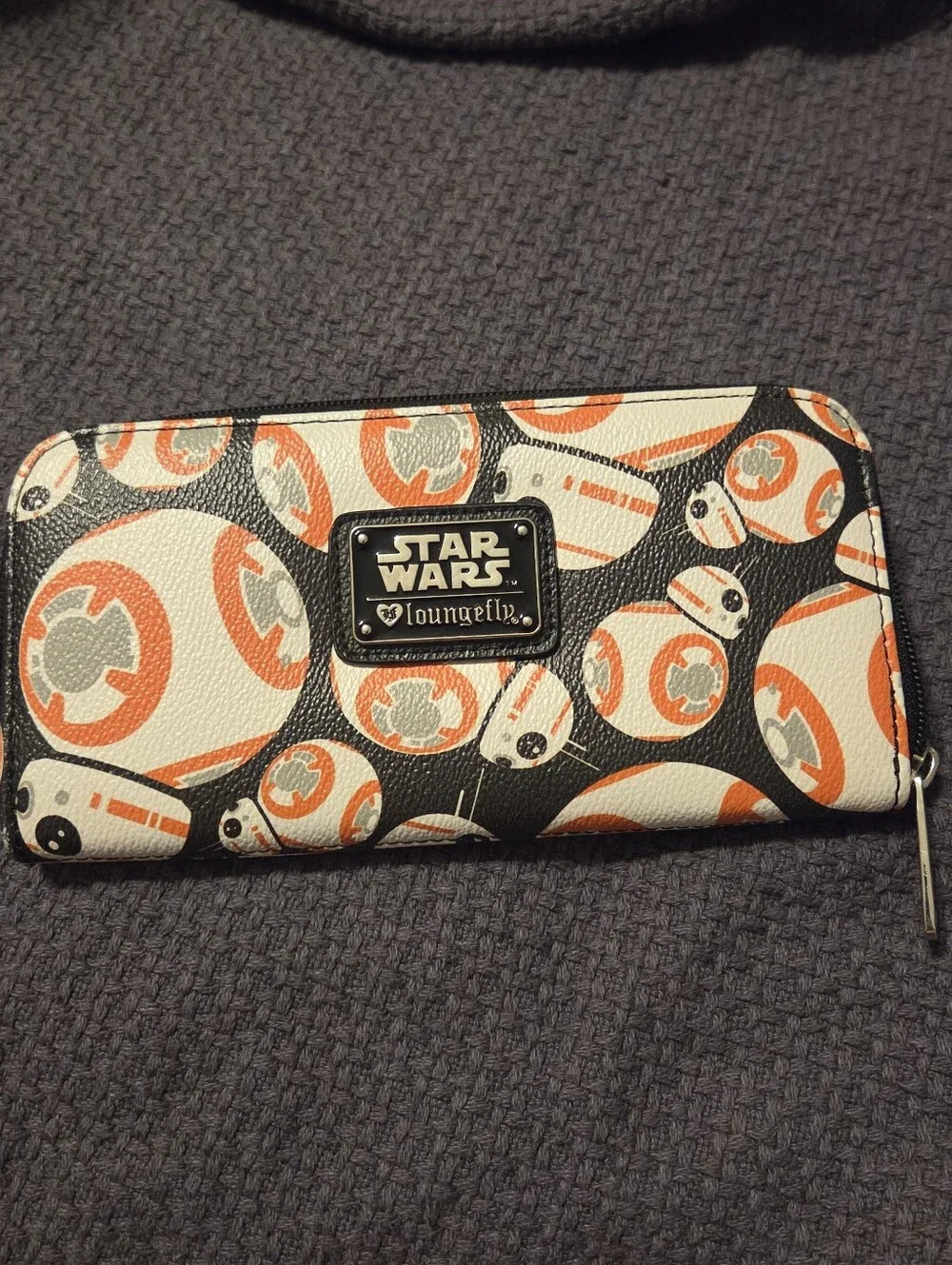 Loungefly Star Wars BB-8 Droid All-Over Print Zip Around Wallet